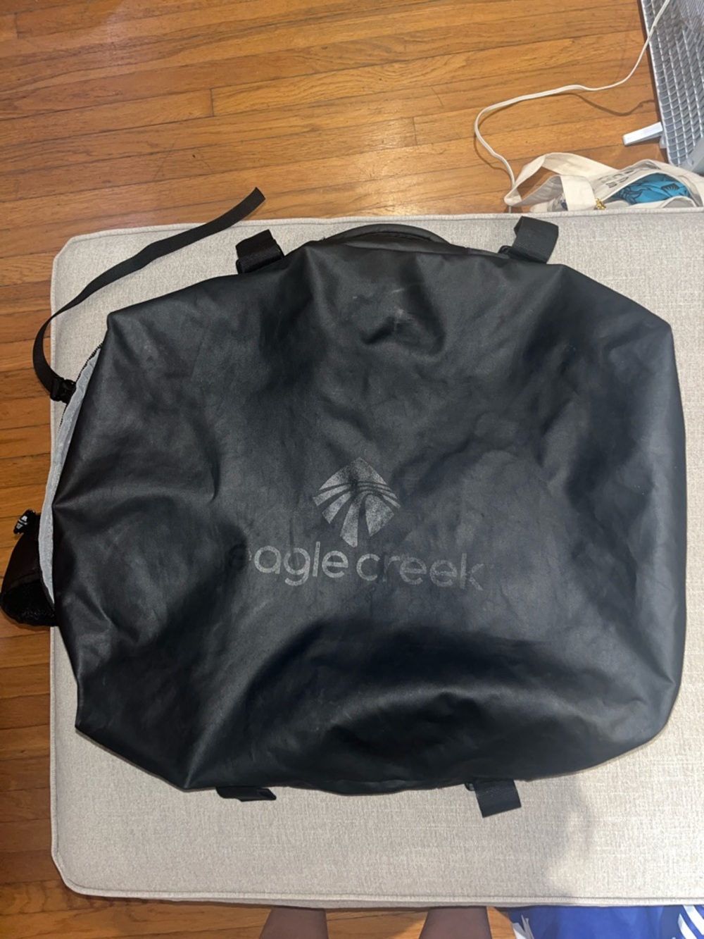 Travel Black Water-Resistant Backpack - Sleek Everyday Carry - Picture 4 of 5